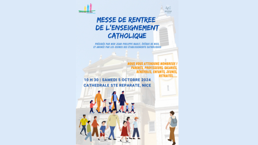 Messe de rentrée de L’Enseignement Catholique