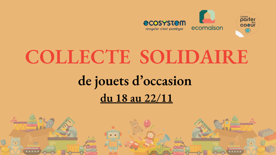 Collecte solidaire de jouets