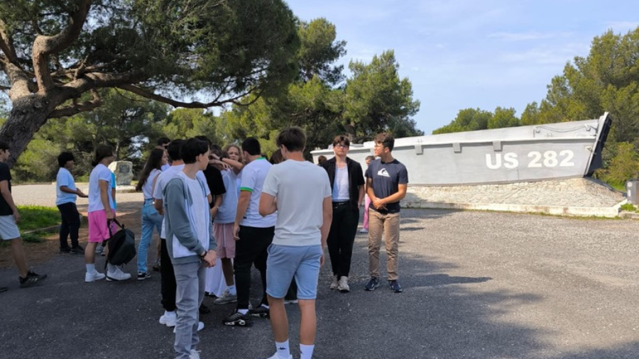 Les 3A sur les plages du débarquement de Provence