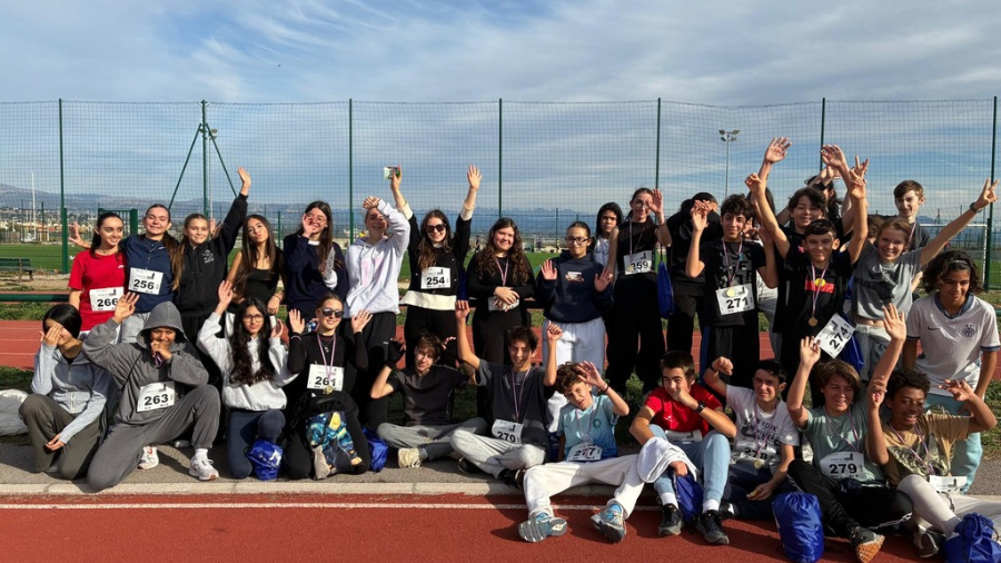 Les 3A au Cross du poilu